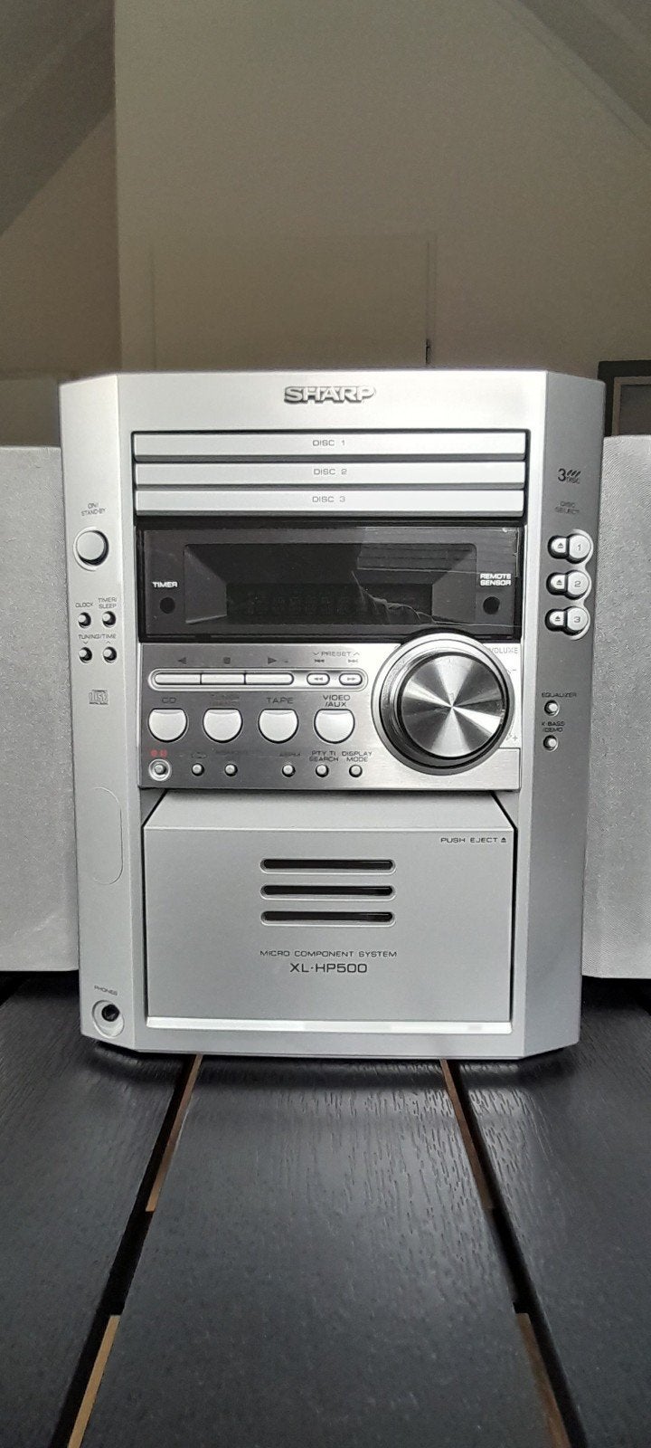 Tekoop Sharp stereotoren incl.boxen, Ophalen, Gebruikt, Sharp