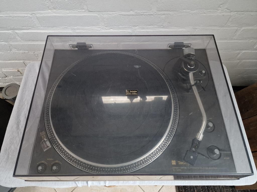 Technics SL-1410 met defect, Audio, Tv en Foto, Platenspelers, Gebruikt, Platenspeler, Technics, Pitch-regelaar, Automatisch, Ophalen
