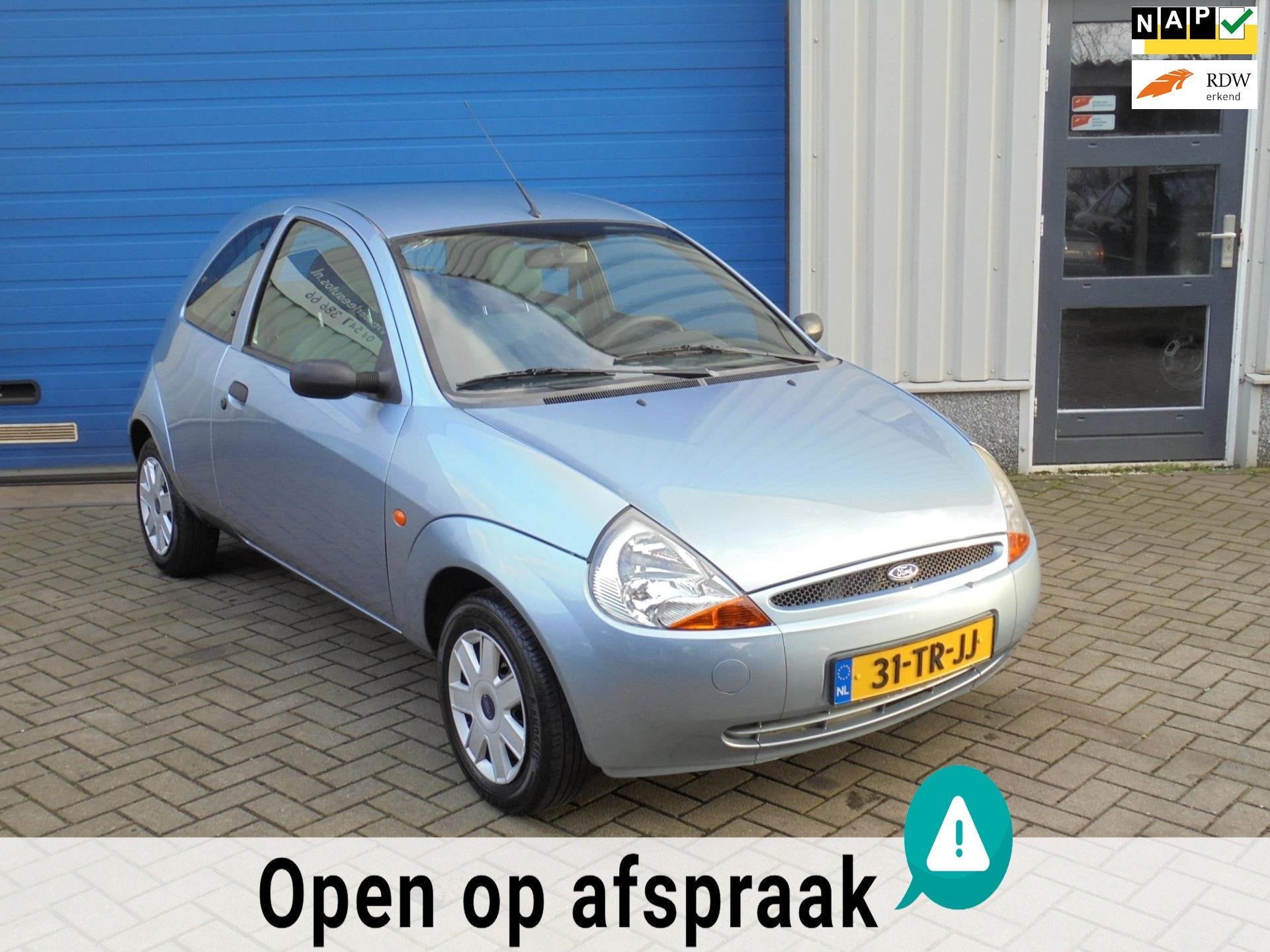 Ford Ka 1.3 Futura 1e eig APK AIRCO, Auto's, Voorwielaandrijving, 1299 cc, Stof, Gebruikt