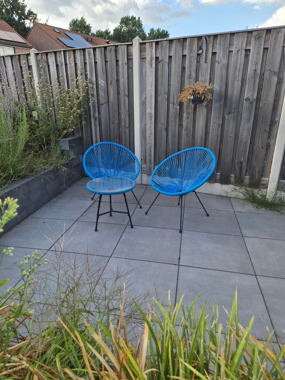 Tuinset, Ophalen, Gebruikt