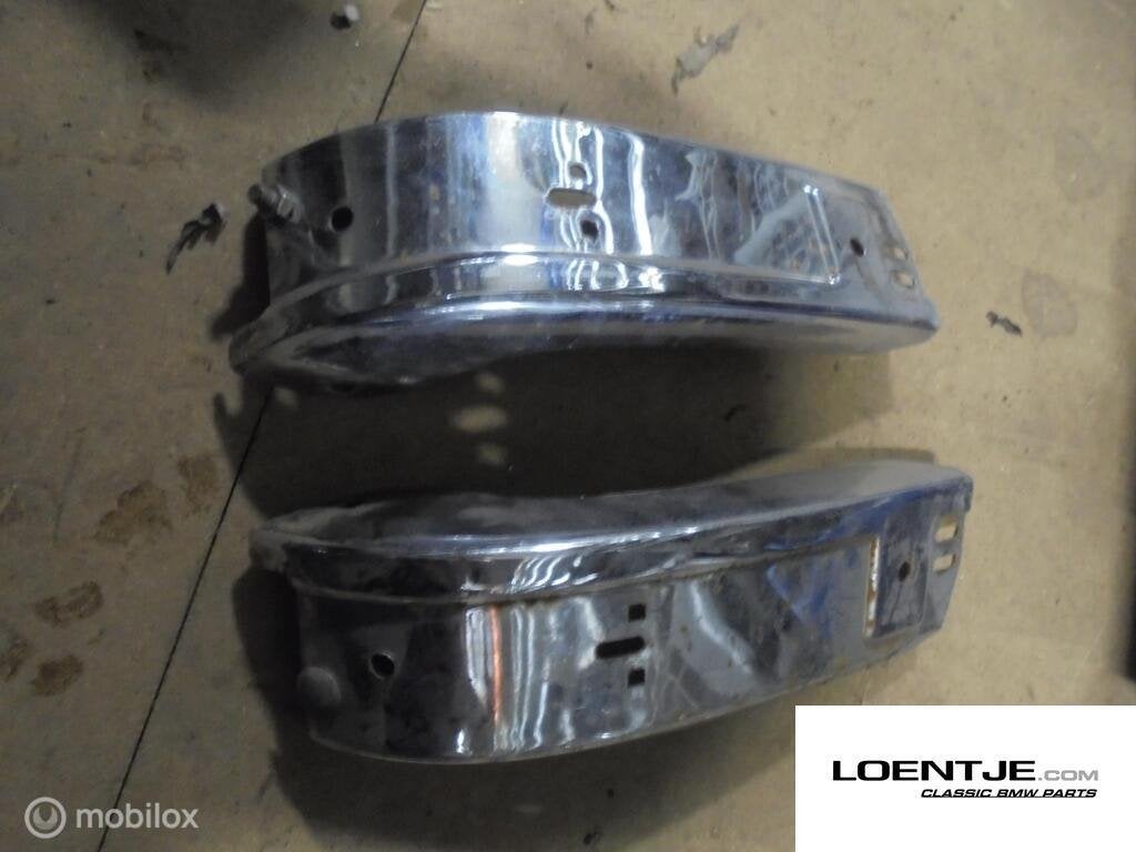Bumperhoek set chroom voor bmw e30 325i 320i 318i etc, Gebruikt, Ophalen of Verzenden, Achter, Bumper