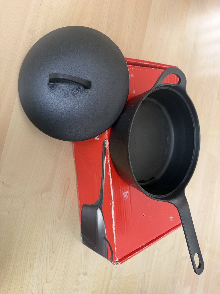 Hapjespan (25cm)van het merk Hackman, Huis en Inrichting, Geschikt voor inductie, Ophalen of Verzenden, Zo goed als nieuw, Overige merken
