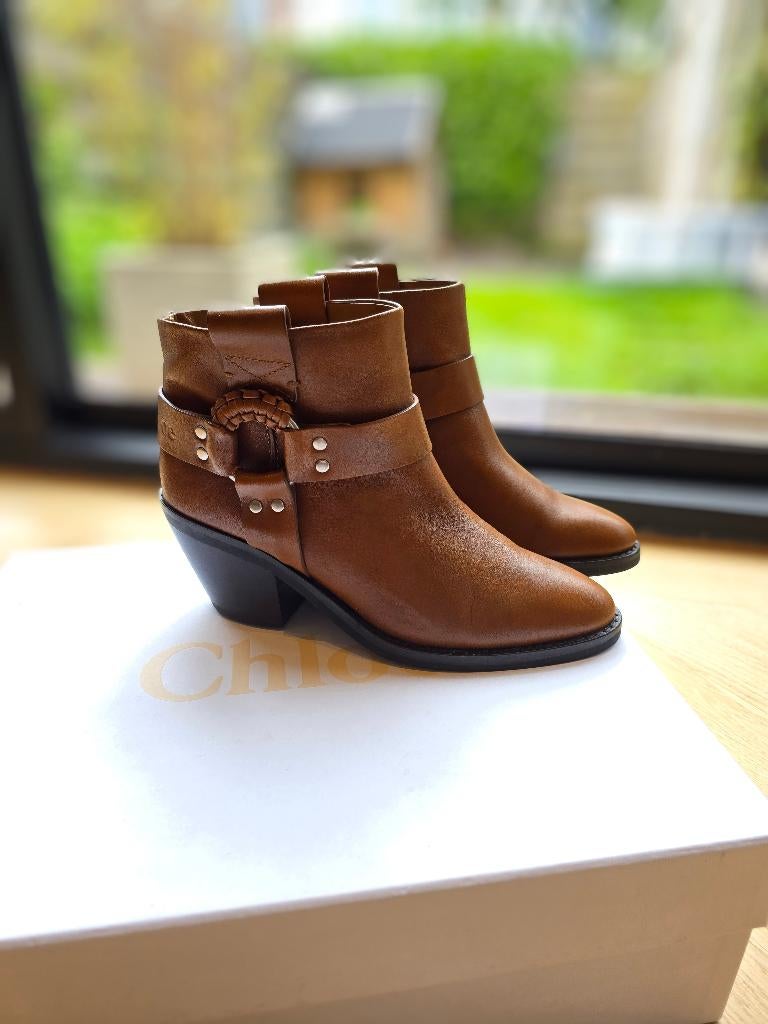 Hana western boots See by Chloé maat 38, Kleding | Dames, Schoenen, Bruin, Lage of Enkellaarzen, Ophalen of Verzenden, See by Chloé