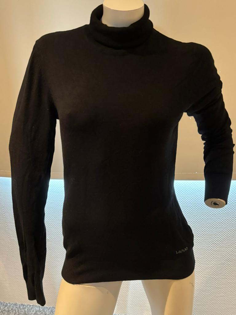 Liu jo colletje maat it 44  nl 38, Kleding | Dames, Ophalen of Verzenden, Zo goed als nieuw, Maat 38/40 (M), Zwart