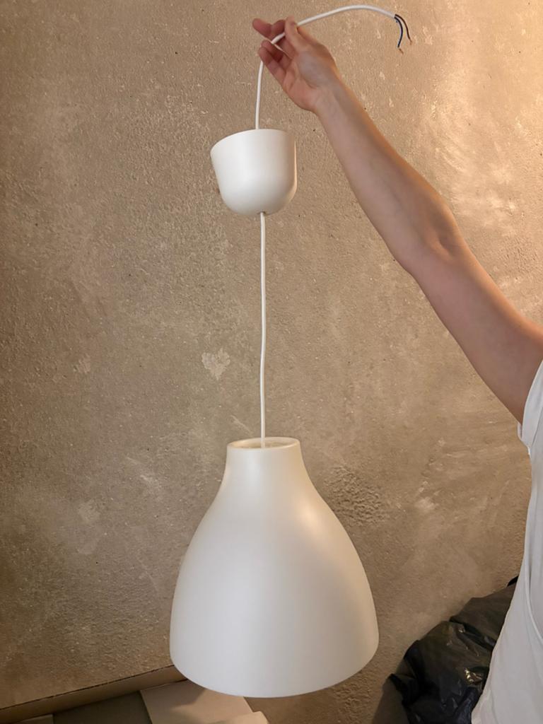 Hanglamp ikea, Huis en Inrichting, Lampen | Hanglampen, Ophalen, Zo goed als nieuw, Minder dan 50 cm