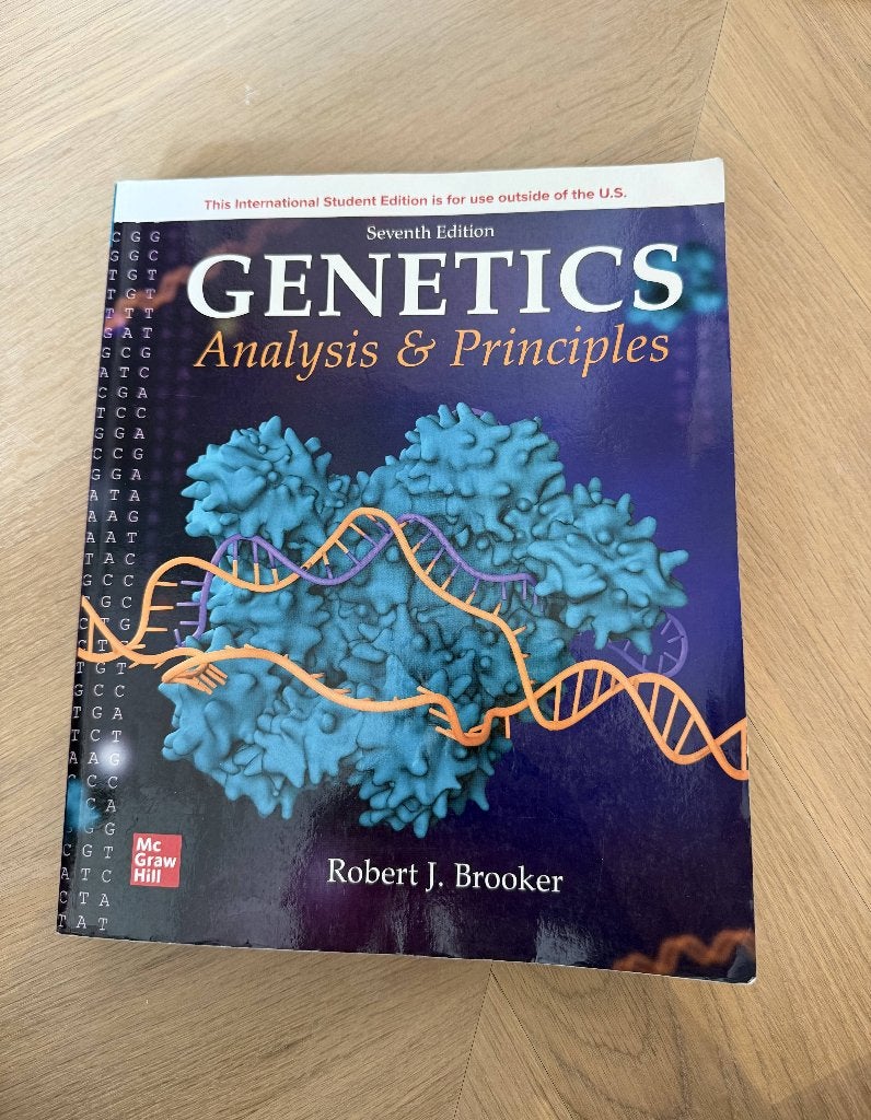 Genetics Analysis & Principles Seventh Edition, Gelezen, Robert J. Brooker, Ophalen of Verzenden, WO