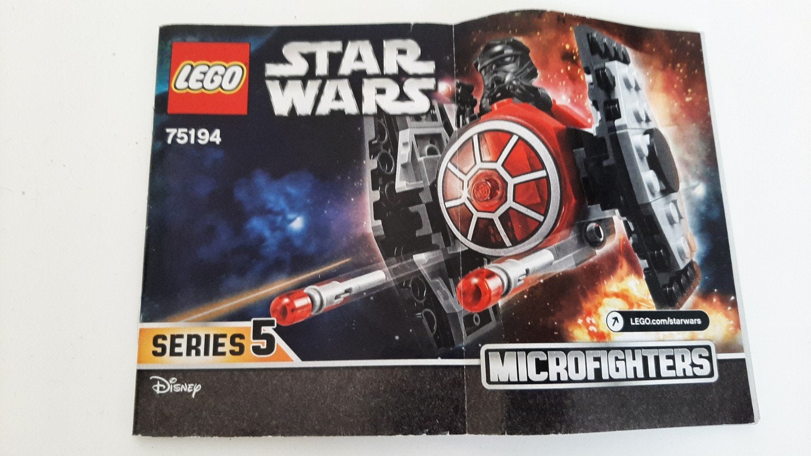 LEGO Star Wars TIE Striker Microfighter 75194, Star Wars, Lego, Ophalen of Verzenden, Zo goed als nieuw