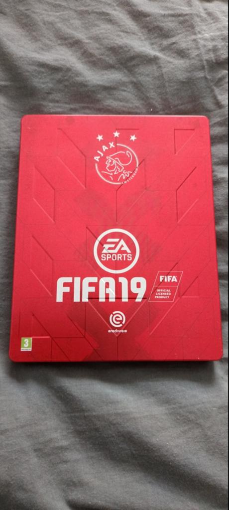 FIFA 19 Steelbook Ajax Editie, Ophalen of Verzenden, Zo goed als nieuw, Sport, Vanaf 3 jaar