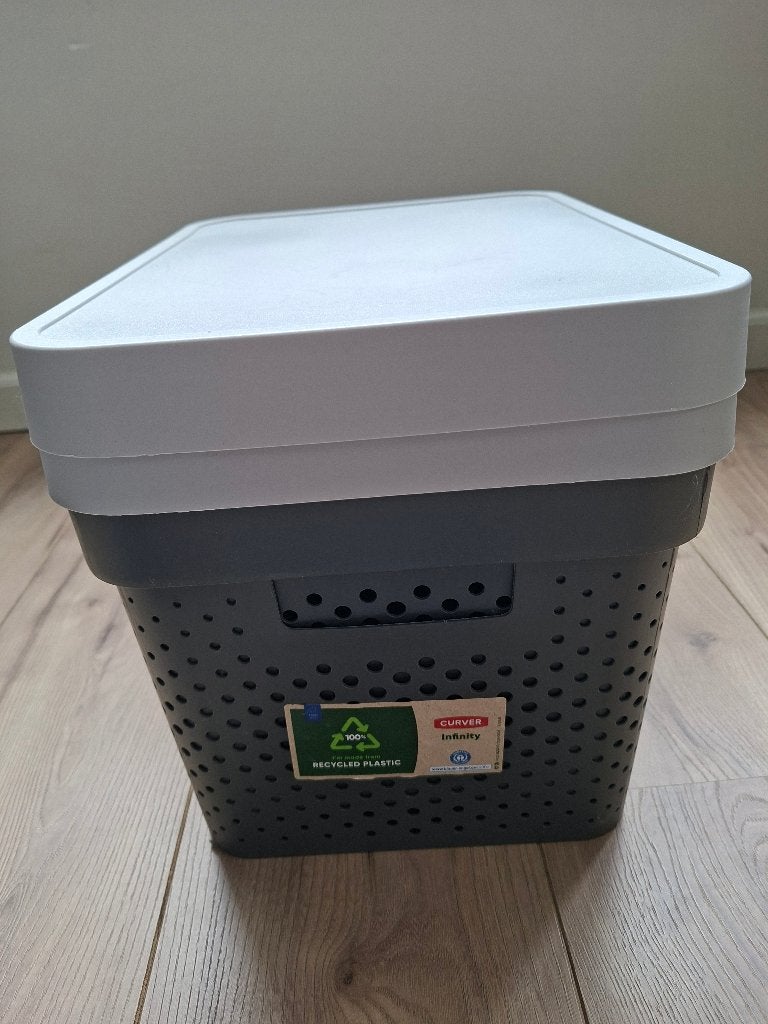 Opbergboxen, 2 stuks (Curver Infinity), Huis en Inrichting, Minder dan 50 cm, Ophalen of Verzenden, 5 – 50, Minder dan 50 cm