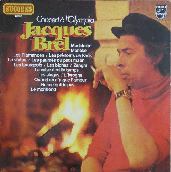 lp,Jacques Brel – Concert À L'Olympia, Ophalen of Verzenden, Gebruikt, 12 inch