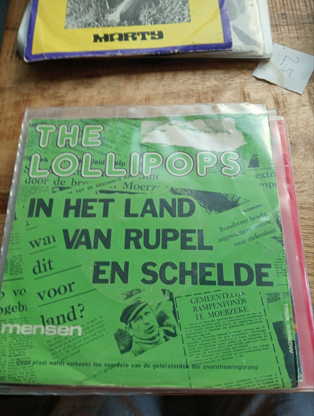 The Lollipops - in het land van rupel en Schelde, Ophalen of Verzenden, Zo goed als nieuw, Overige formaten, Levenslied of Smartlap