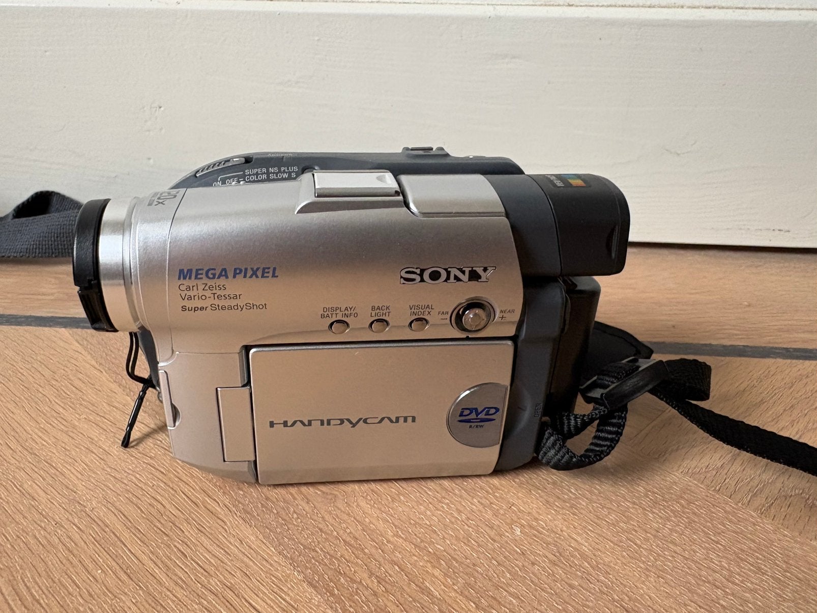 Sony Handycam DCR-DVD201e, Ophalen, Mini dv, 8 tot 20x, Sony
