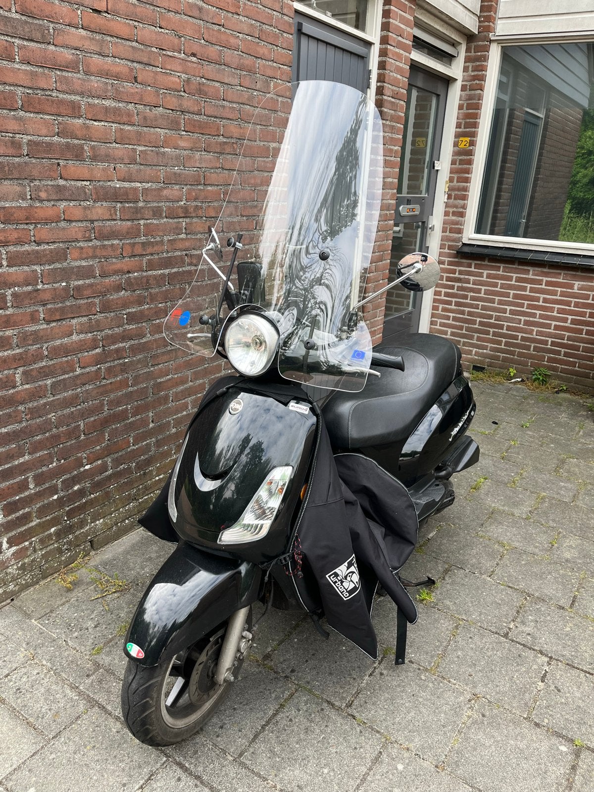 Sym Fiddle II 50S Scooter - Zwart, Fietsen en Brommers, Ophalen of Verzenden, Gebruikt, Benzine, SYM