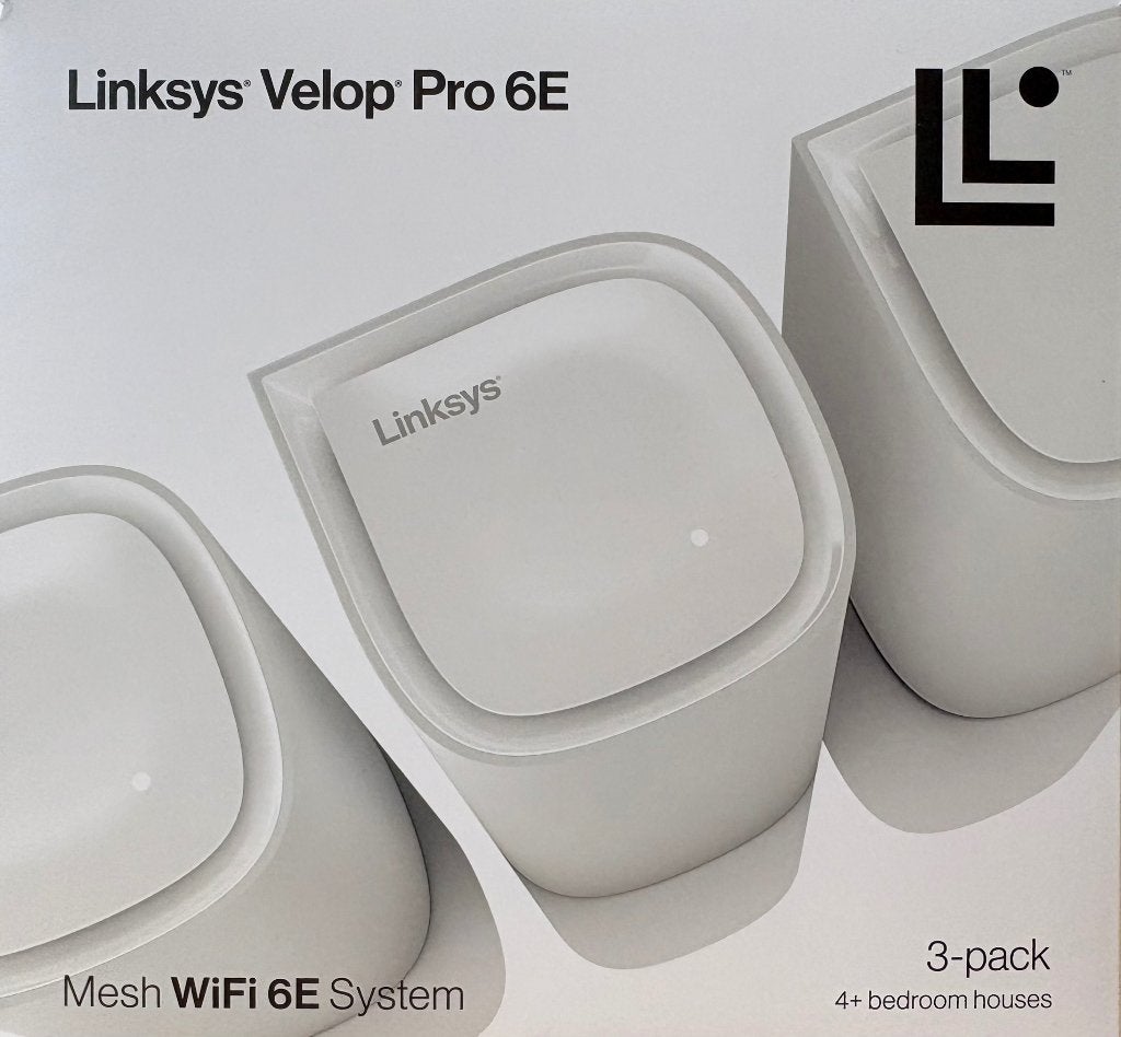 Linksys Velop Pro 6E (3 stuks), Ophalen of Verzenden, Gebruikt, Router, Linksys
