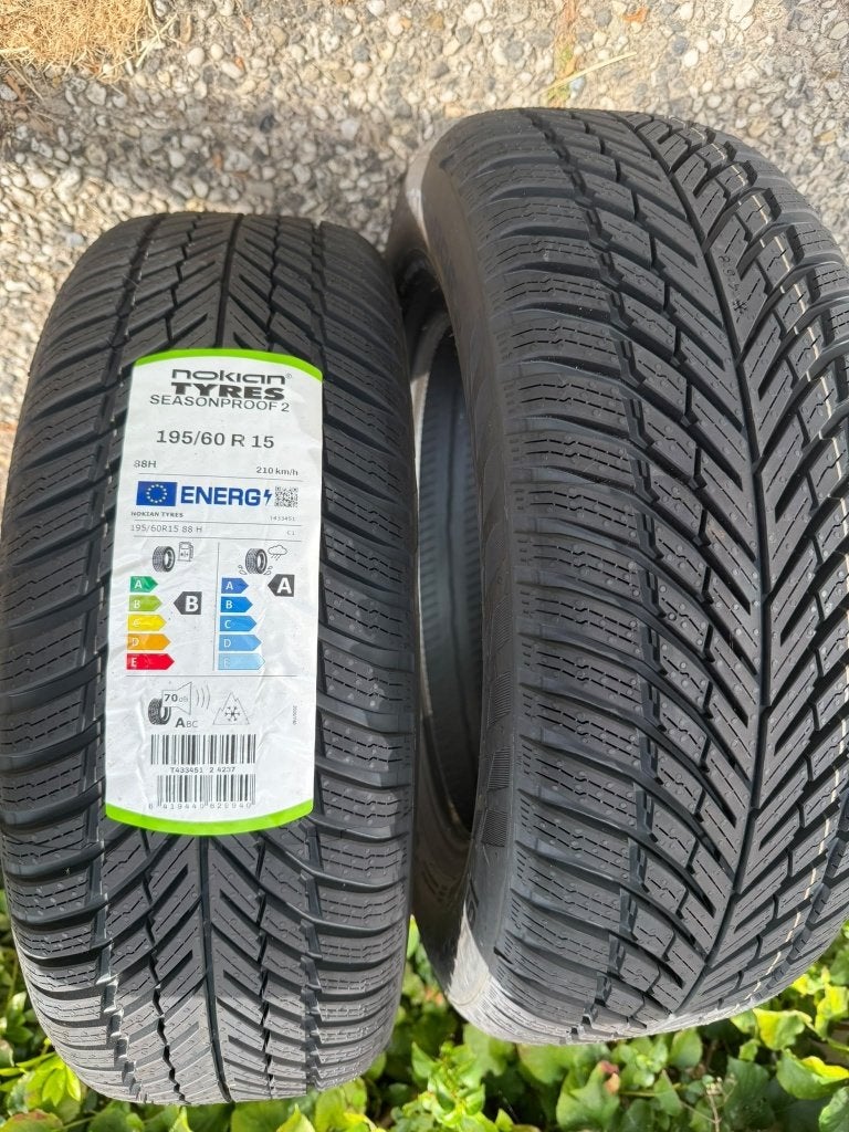2x Nokian Seasonproof 2 195/60 R15, Ophalen, 15 inch, Nieuw, All Season