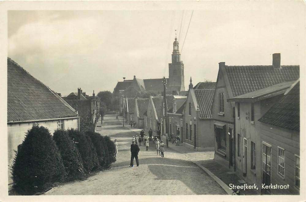 304-021-053 Streefkerk Kerkstraat, Verzenden, Voor 1920, Zuid-Holland