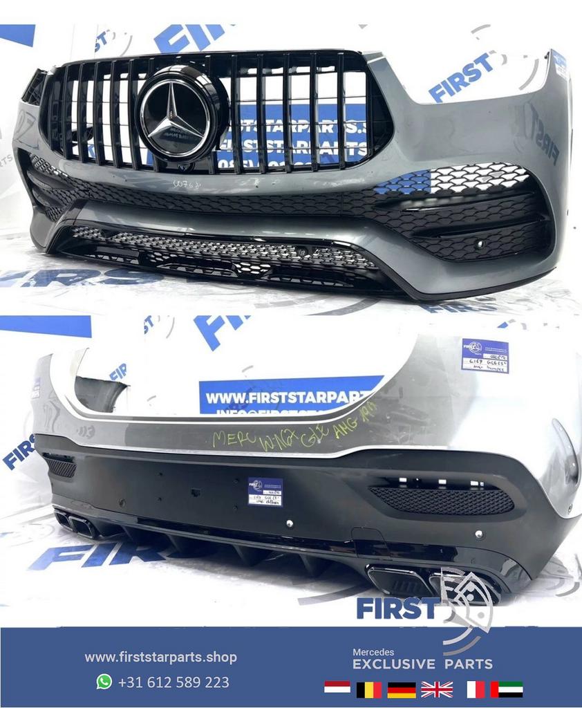V167 AMG COUPÉ PAKKET BUMPER SET C167 W167 GLE 53 63 AMG VOO, Gebruikt, -, Ophalen of Verzenden, Bumper