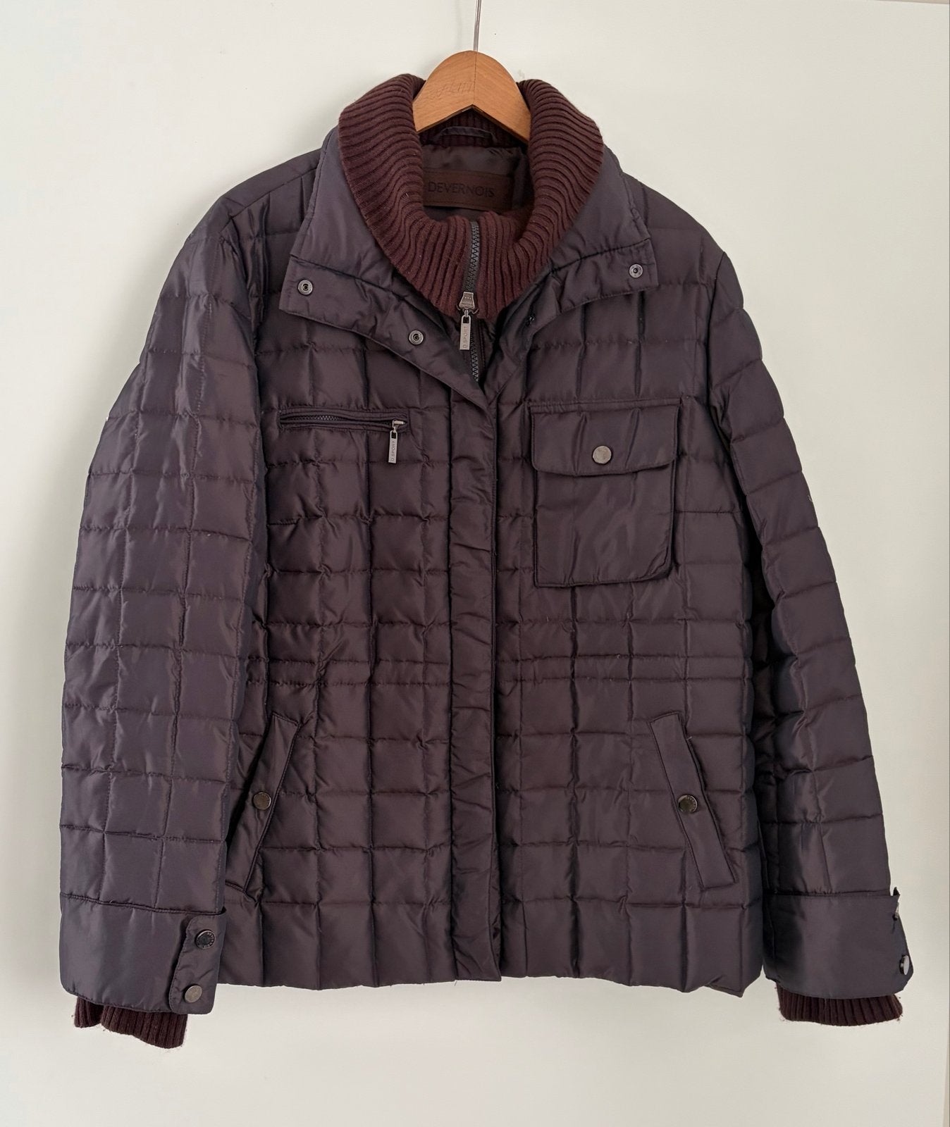 Donsjack Devernois D.Sport - Maat 42/44 (XL), Ophalen of Verzenden, Zo goed als nieuw, Maat 42/44 (L), Bruin