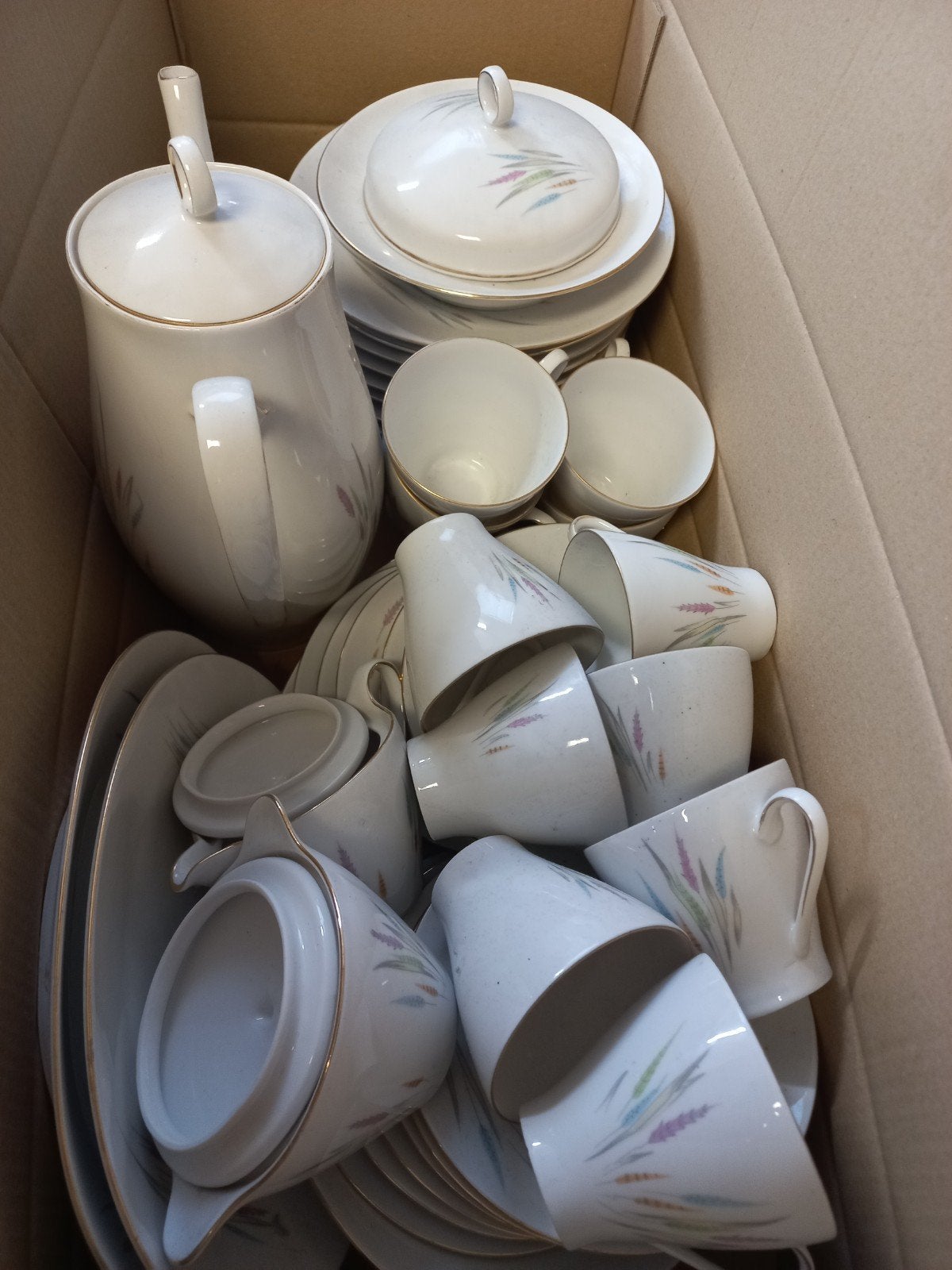 Vintage Bareuther Bavaria Servies - Compleet en Elegant, Ophalen, Gebruikt, Overige stijlen, Porselein