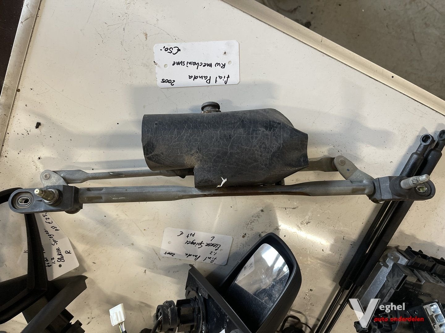 Fiat Panda 2007 Ruitenwissermechanisme voor, Gebruikt, -, -, Ophalen of Verzenden