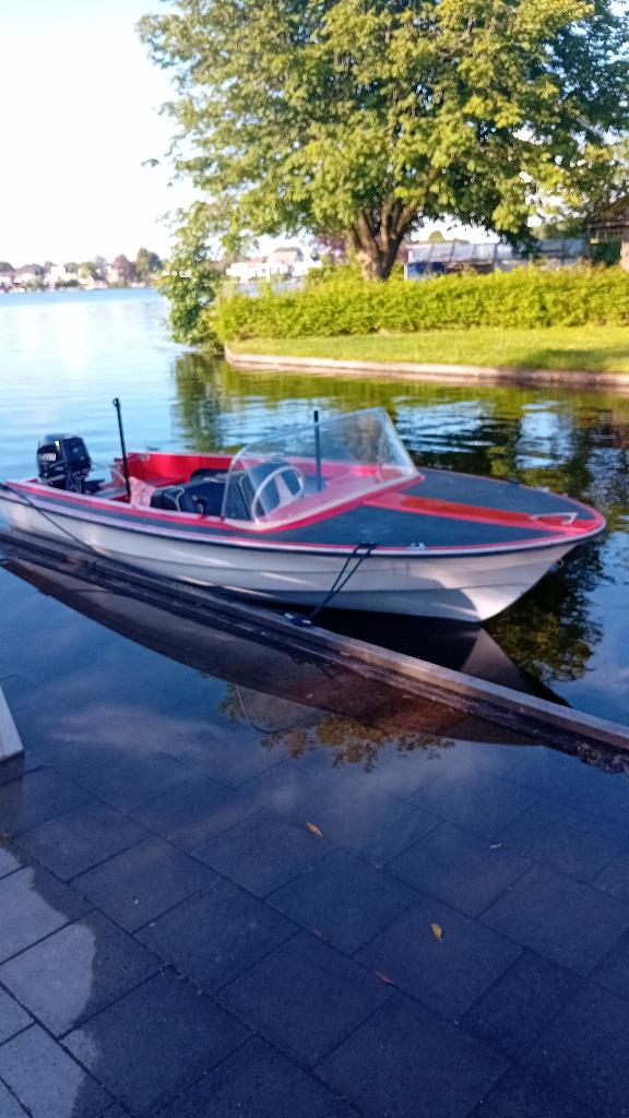 Vintage Speedboot (uitstekende staat), Ophalen, Overige merken, Kunststof, Gebruikt