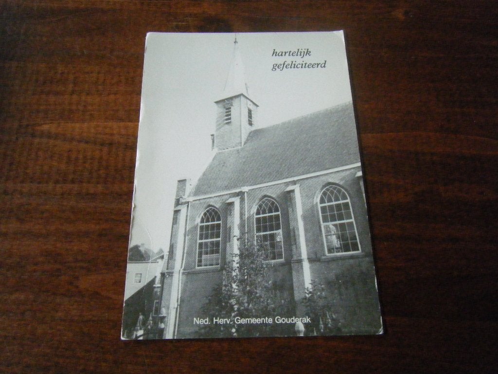 A29 - Gouderak - Kerk - Oud, Verzamelen, Ophalen of Verzenden, 1940 tot 1960, Zuid-Holland