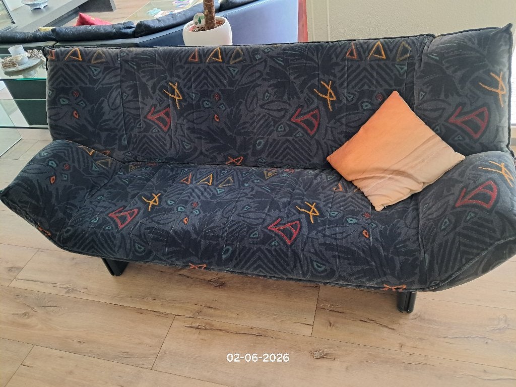 Leolux bank, Ophalen, Gebruikt, 150 tot 200 cm, Driepersoons