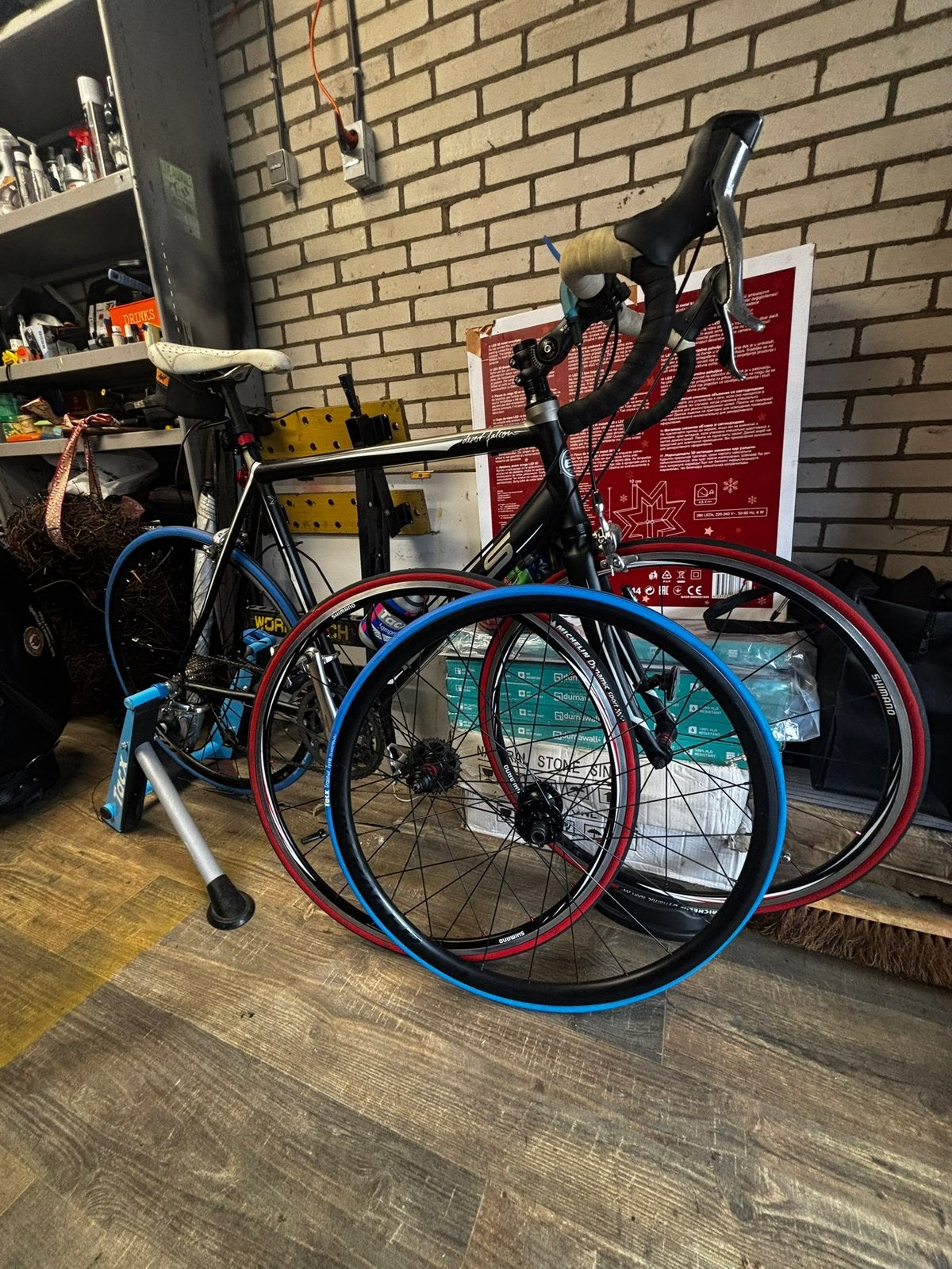 Bulls racefiets met Tacx Trainer, Gebruikt, Heren, Aluminium, 61 tot 65 cm