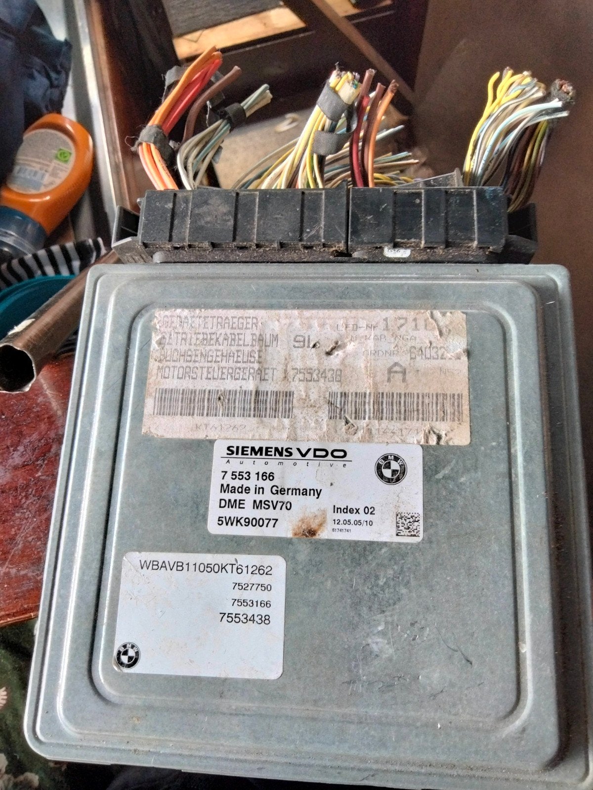 BMW Siemens VDO DME MSV70 Motorcomputer 7553166, Auto-onderdelen, Ophalen