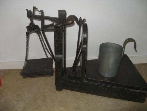 antieke bascule 1882, Ophalen of Verzenden