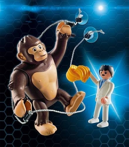 Playmobil Setje 9004 Reuzenaap Gonk, Ophalen of Verzenden, Zo goed als nieuw