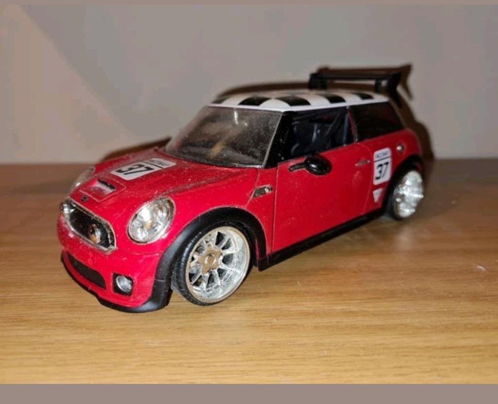 1/24 Mini Cooper & Ford Thunderbird modelauto's, Hobby en Vrije tijd, Modelauto's | 1:24, Ophalen of Verzenden, Gebruikt, Auto