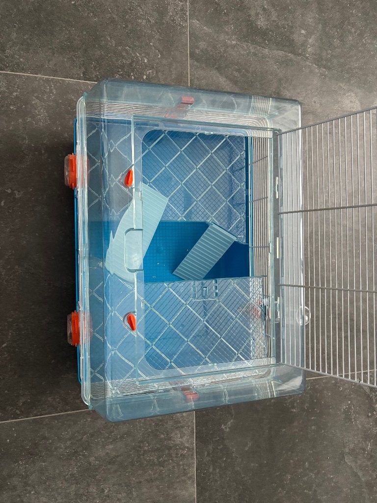 Hamsterkooi met toebehoren, Minder dan 60 cm, Kooi, Gebruikt, Minder dan 75 cm