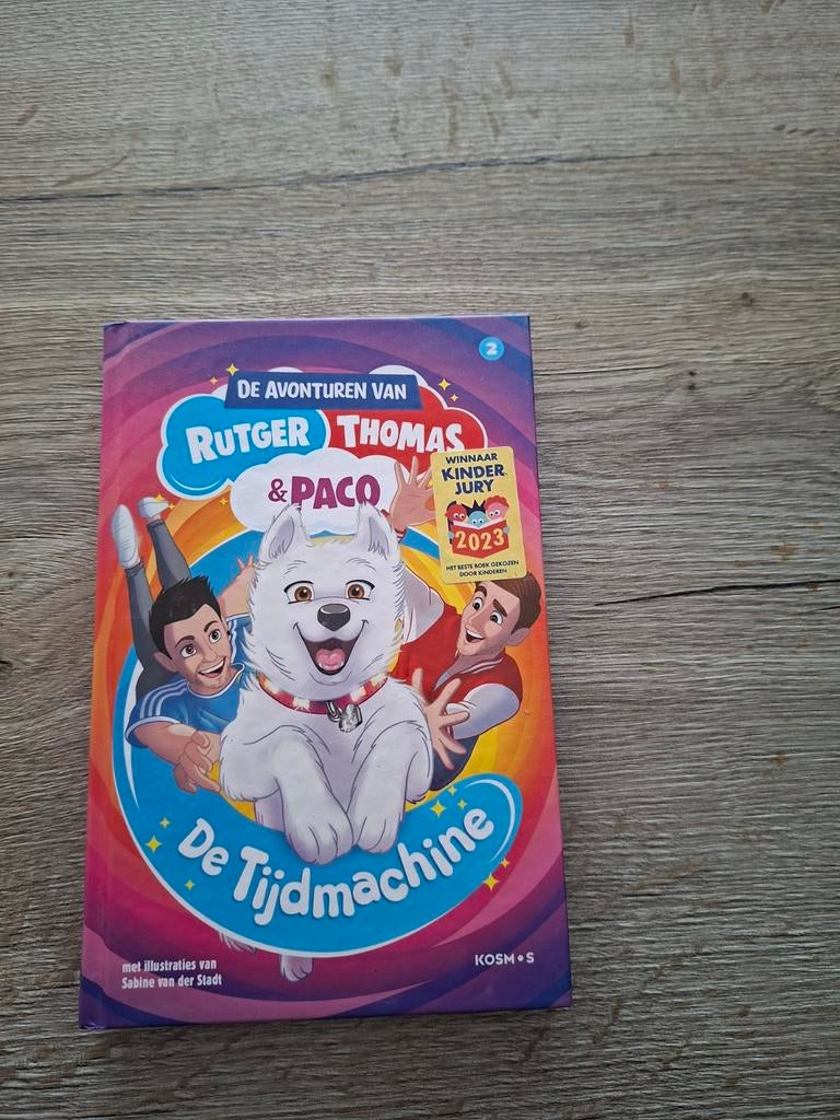 De Avonturen van Rutger, Thomas & Paco: De Tijdmachine, Ophalen of Verzenden
