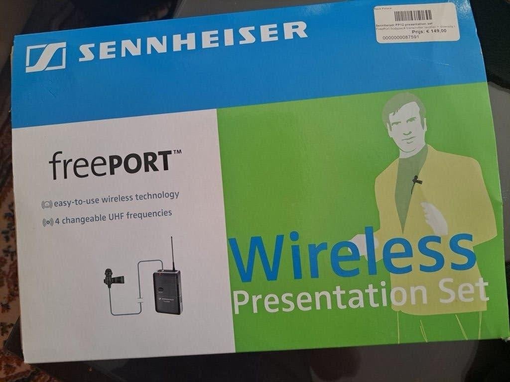 Sennheiser Freeport Wireless Presentation Set (NIEUWE), Muziek en Instrumenten, Microfoons, Ophalen of Verzenden, Nieuw, Overige typen