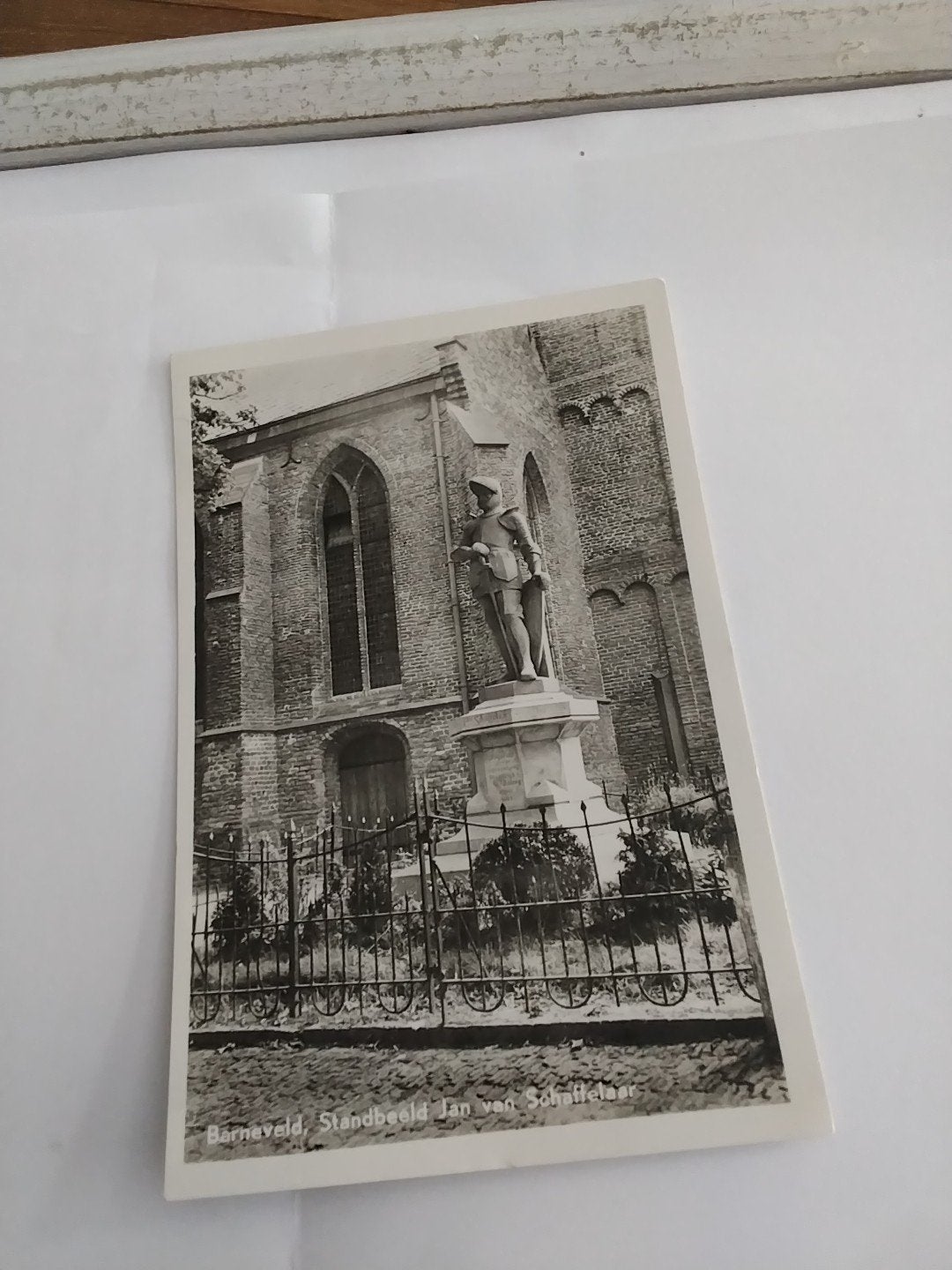 BARNEVELD. STANDBEELD  JAN VAN SCHAFFELAAR, Ophalen of Verzenden, Voor 1920, Gelderland