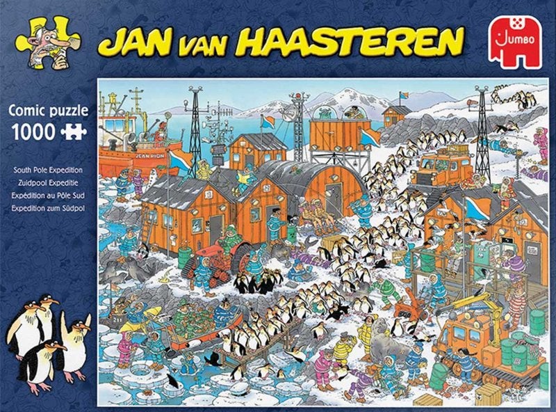 Jan van Haasteren - Zuidpool Expeditie - 1000 st. AANBIEDING, Ophalen of Verzenden, 500 t/m 1500 stukjes, Nieuw, Legpuzzel