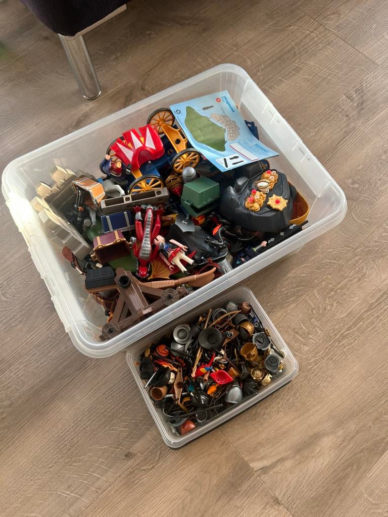 Bak ridder playmobil, Ophalen of Verzenden, Gebruikt, Los playmobil