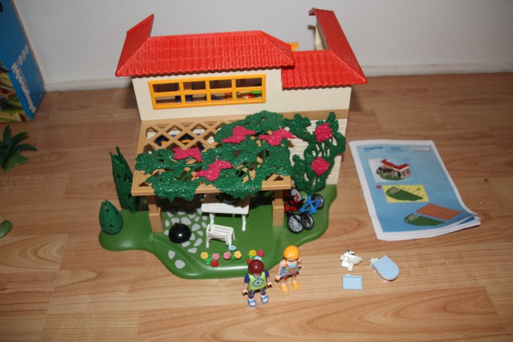 Playmobil huis / vakantiewoning nr. 4857., Ophalen of Verzenden, Gebruikt, Gebouw