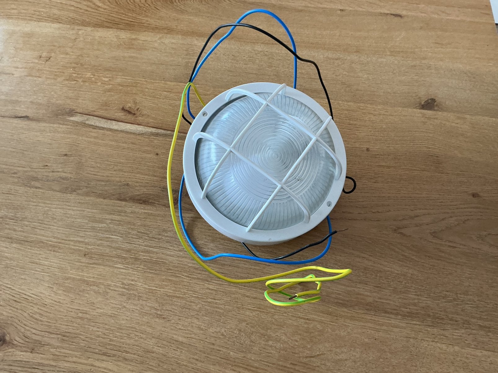 Bull eye lamp wit nieuwstaat 1,50 euro, Ophalen of Verzenden, Zo goed als nieuw