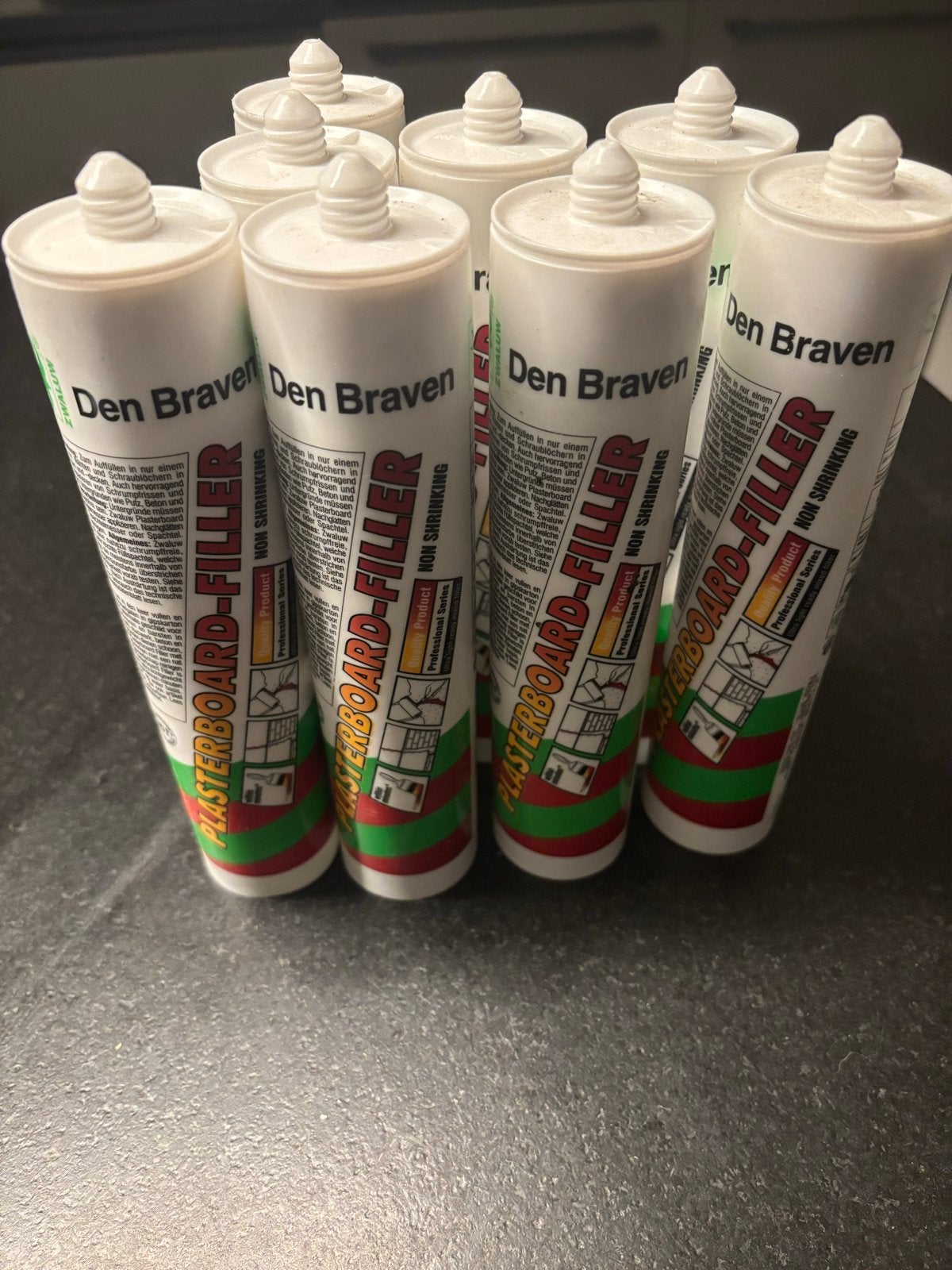 Den Braven Plasterboard-Filler - kit - 8 stuks, Ophalen, Nieuw