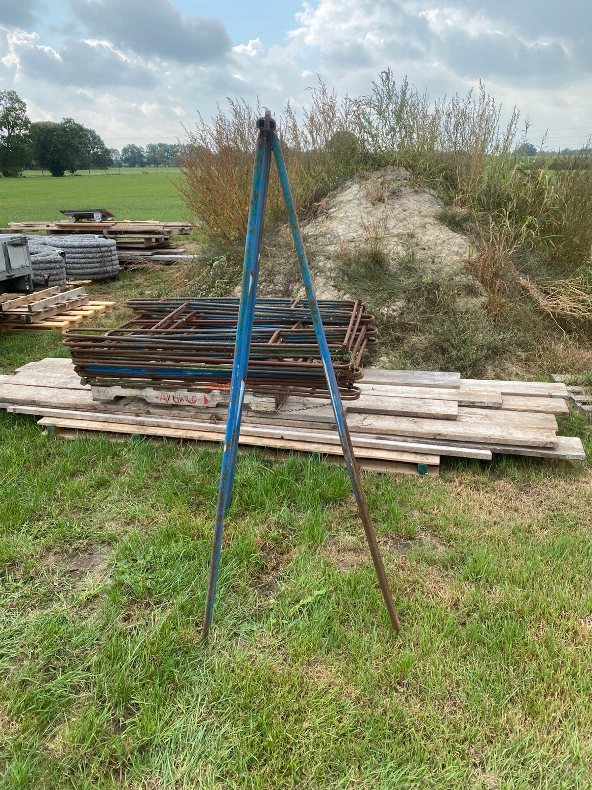 Metselschragen en steigerplanken, Ophalen, Gebruikt, Gevelsteiger, Minder dan 2 meter