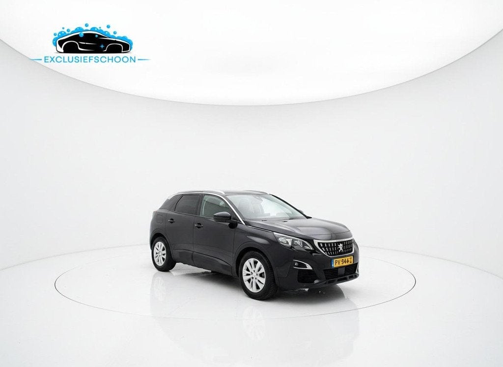Peugeot 3008 1.2 PureTech Blue Lease Executive TREKHAAK/APPL, Auto's, Stof, Gebruikt, Euro 6, 1199 cc