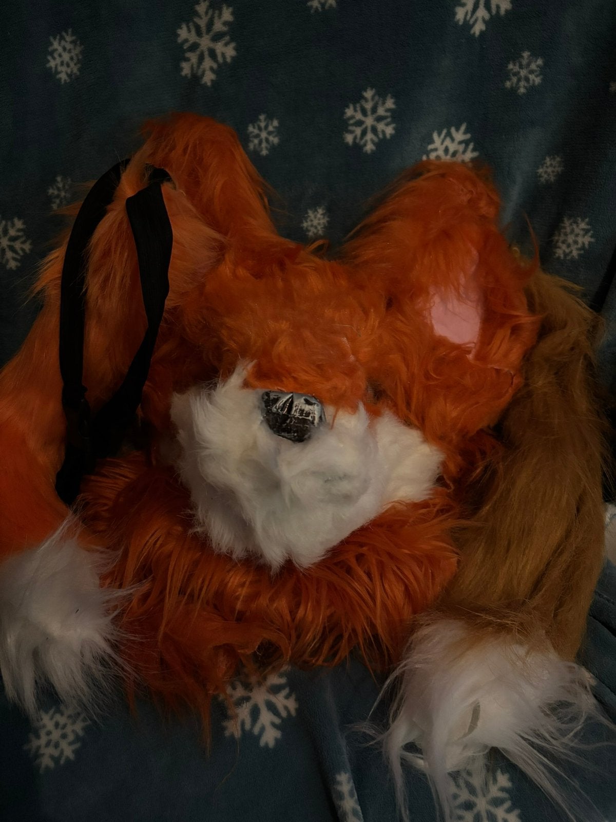 fursuit dinomask, Hobby en Vrije tijd, Ophalen of Verzenden, Zo goed als nieuw