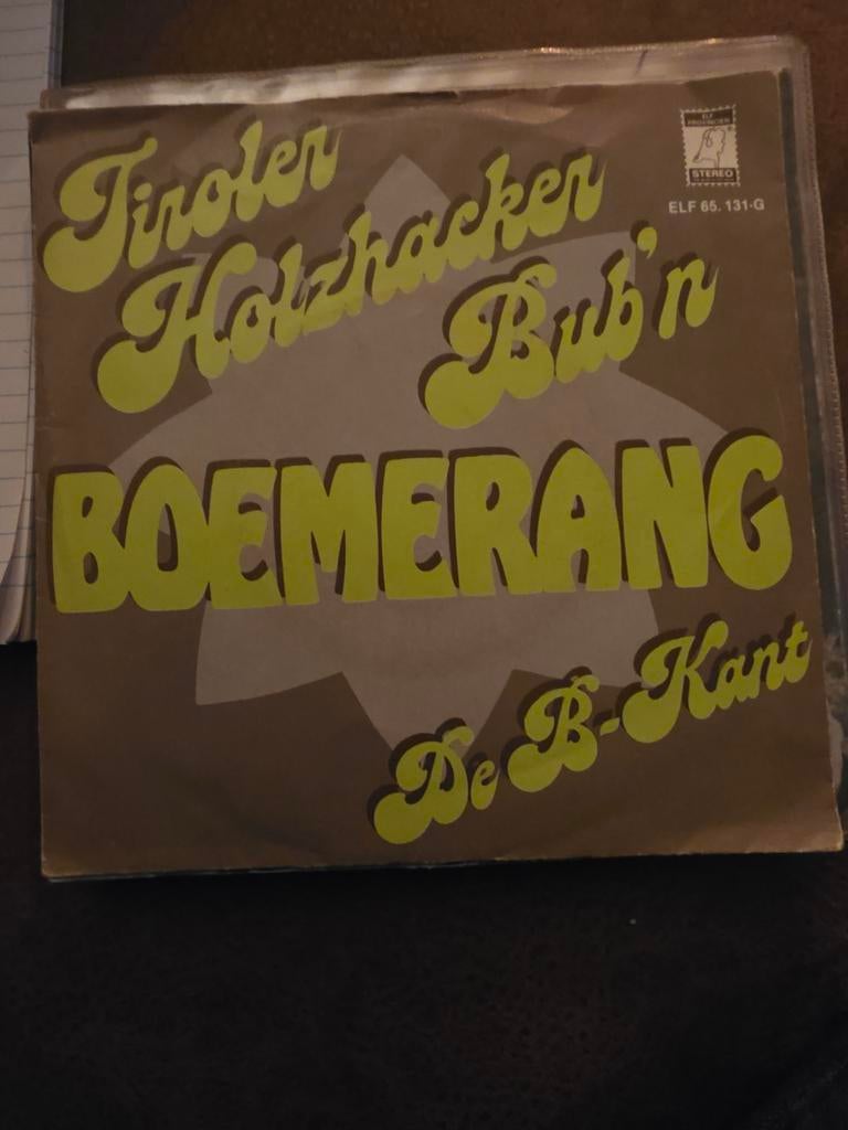 Tiroler Holzhacker Bub'n - Boemerang (7 inch vinyl), Cd's en Dvd's, Vinyl | Overige Vinyl, Ophalen of Verzenden, Gebruikt, 7 inch