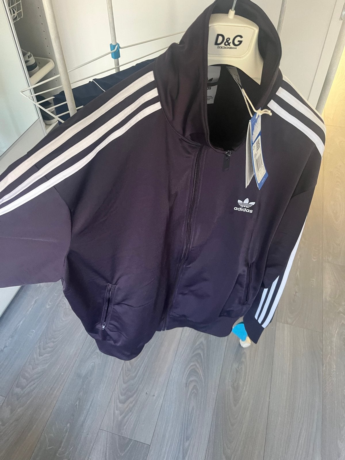 Adidas Firebird TT Trainingsjack - Nieuw met labels, Ophalen of Verzenden, Nieuw, Maat 52/54 (L), Zwart