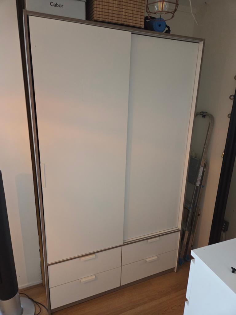 IKEA Trysil Kledingkast, Gebruikt, 100 tot 150 cm, 200 cm of meer, Modern