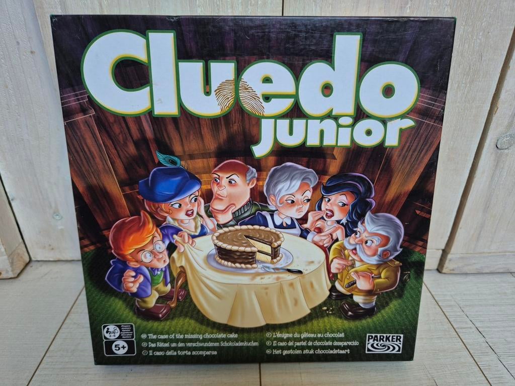 Cluedo Junior 5+ (Parker/ als NIEUW), Hobby en Vrije tijd, Gezelschapsspellen | Bordspellen, Ophalen, Parker