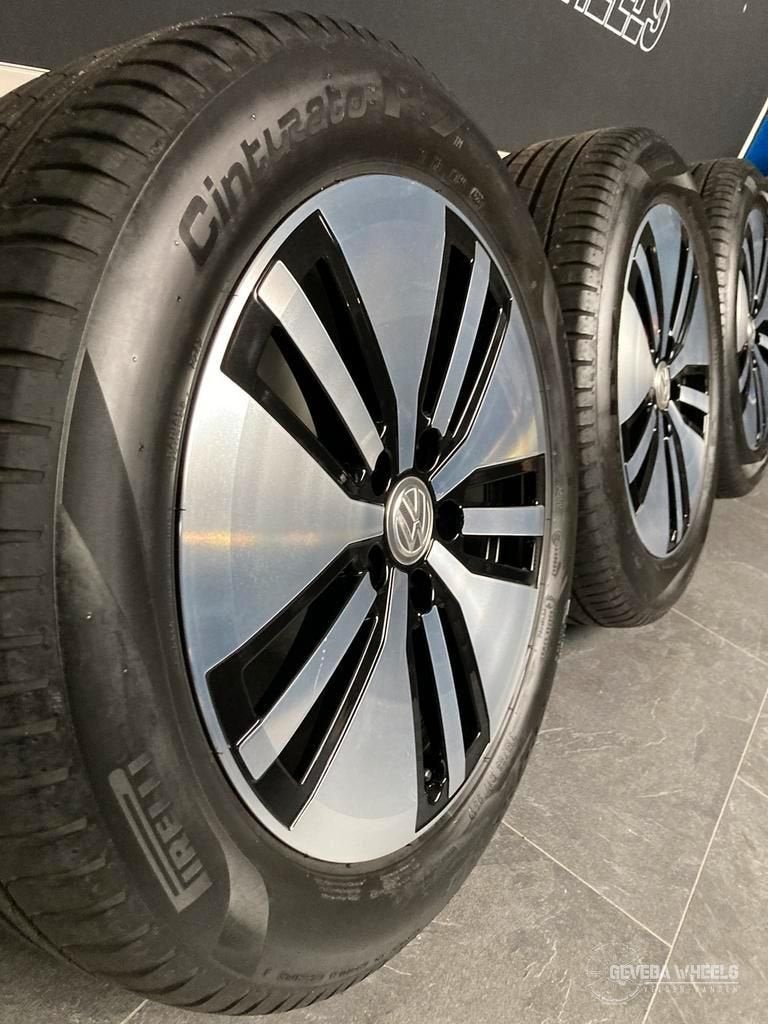 17'' originele Volkswagen Passat GTE velgen + banden 5x112, Auto-onderdelen, Banden en Velgen, -, -, Banden en Velgen, 17 inch