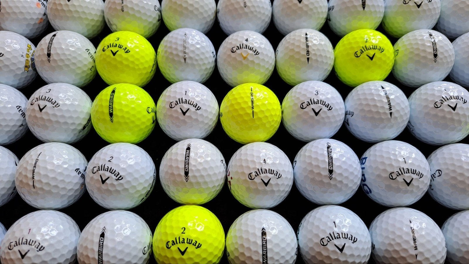 150 mooie callaway warbird, Sport en Fitness, Ophalen of Verzenden, Zo goed als nieuw, Bal(len), Callaway